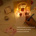 thumbnail image 2 of Kmbangi Birthday Card, 3D Funny Cute Cartoon Bear Light Musical Birthday Cards Greeting Card Gift, 2 of 2
