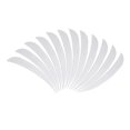 thumbnail image 4 of maskred 12pcs 3inch Turkey Feathers Fletchings Vanes Stylish and Reliable White 3 Inch 1Set, 4 of 6