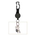 thumbnail image 3 of Retractable Keychain Set of 2, Multifunctional Carabiner with Bottle Opener Key Holder, Retractable Key Chain for Belt Loop and Outdoor Camping Hiking Use, 3 of 8