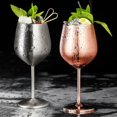 thumbnail image 1 of Vaidha Stainless Steel Wine Glasses, 1 of 1