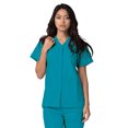 thumbnail image 4 of Adar Universal Scrubs For Women - Snap Front Scrub Top, 4 of 7