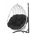 thumbnail image 4 of Comfortable Outdoor Papasan Chair Pad, Thickened Overstuffed Papasan Chair Cushion For Various Chairs Including Office, Kitchen, Rocking, Patio, Dining, Wicker, Wooden, Round, 4 of 5
