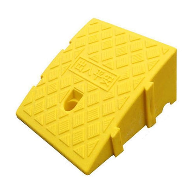 Rampes d'Entrée en Bord de Trottoir pour Véhicule Auto - Pont Seuil en PVC, Rampes de Gourmette R3 F6M3