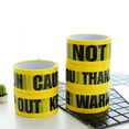 thumbnail image 4 of Decodeary Eye-Catching And Long-Lasting Decoration Warning Tapes For All Occasions WARNING 1Set, 4 of 6