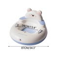 thumbnail image 2 of LSLJS Snow Tube Sled - Inflatable Winter Sledding Toy with Handles, 2 of 9