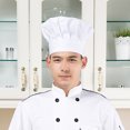 thumbnail image 4 of Chef Hats Cooking Caps - Restaurant Workwear, Waiter/Waitress Food Service Accessories - White, 4 of 9