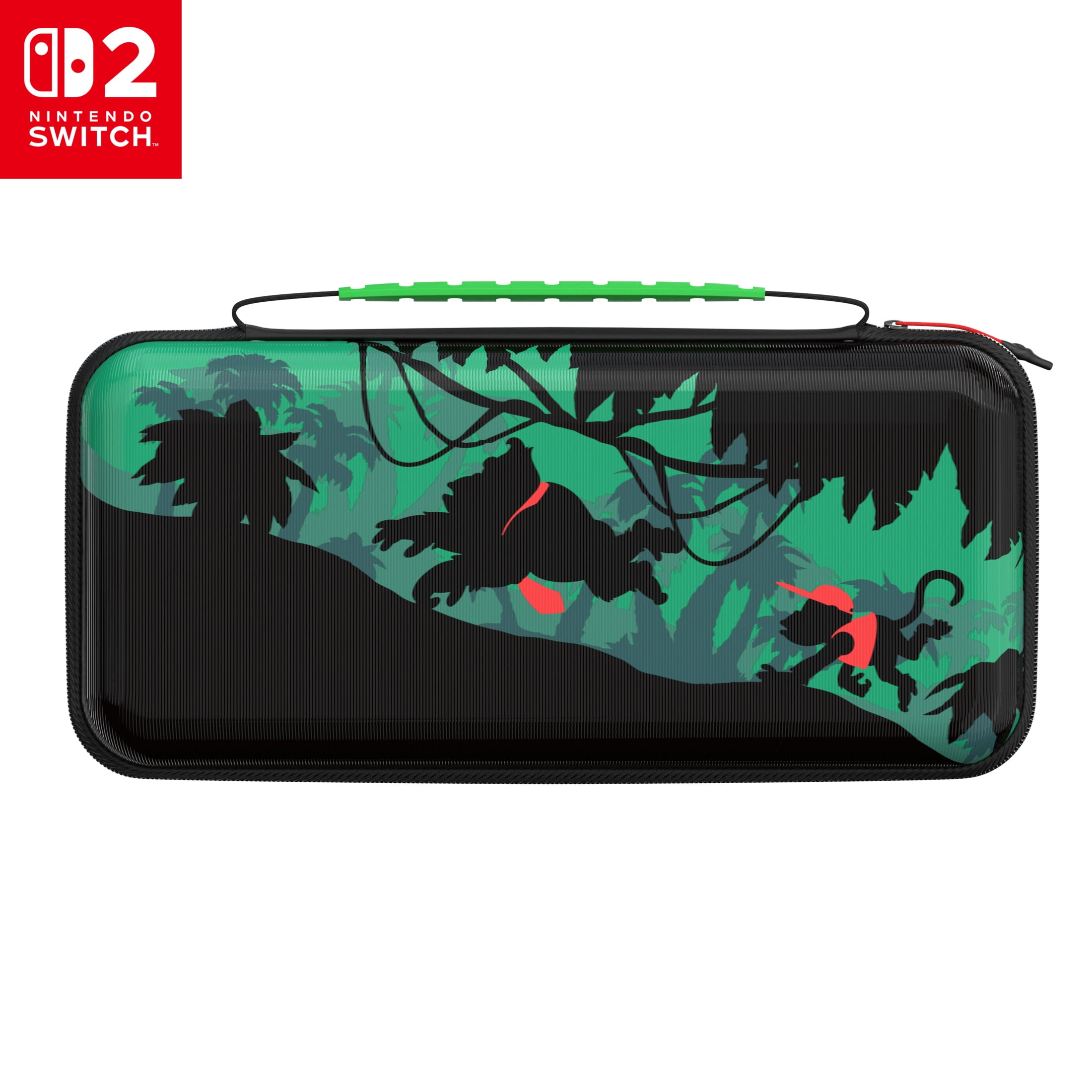 Turtle Beach PlayTrek Travel Case (Donkey Kong) - Nintendo Switch 2, Nintendo Switch, Nintendo Switch - OLED Model - Storage, Protection, Game Card Holder, Hard Shell, Lenticular
