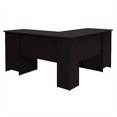 thumbnail image 3 of Scranton & Co en Bois 60" L en Forme de Bureau d'Ordinateur en Chocolat, 3 of 7
