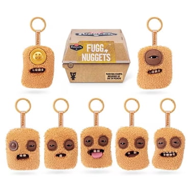 Fuggler Fugg Nuggets 3.5 Inch Collectible Keyring by ZURU - Ugly Monster Plush Toy for Kids Ages 1+