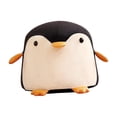 thumbnail image 3 of DOLITY Cute Animal Footstools Kids Adults Pouffe Footstool with Soft Padded Cushion for black, 3 of 9