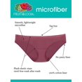 thumbnail image 4 of Fruit Of The Loom Womens Plus Size Fit For Me Microfiber Brief Panty 6 Pack, 9,, 4 of 6