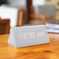 thumbnail image 4 of PRETXORVE Modern Digital Clock Display Day Of Week Living Room Clock or Office Wall Clock Desk or Wall Mount, 4 of 6
