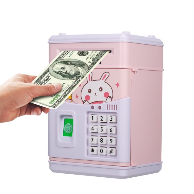 Amdohai Kids Money Bank Electronic Piggy Banks Password Coin Bank Auto