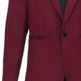 thumbnail image 4 of TIMIFIS Mens Suits 2 Piece Slim Fit Casual One Button Solid Suits for Mens Business Wedding Party Jacket Blazer & Pants SetFall, 4 of 5