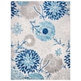 thumbnail image 3 of Safavieh Cabana Garnet Floral Outdoor Area Rug, 3 of 5