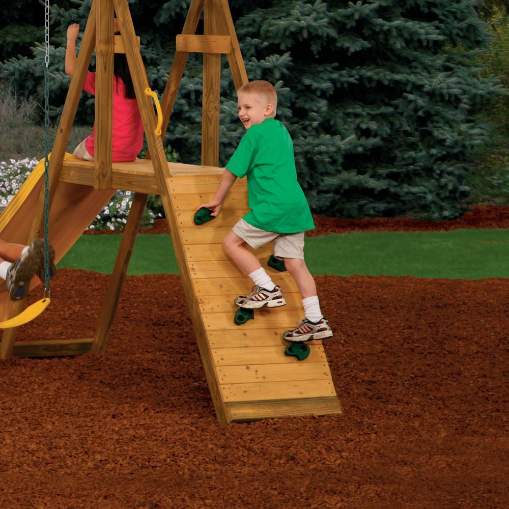 PlayStar Standard Climbing Rocks PS 7831 Swing Set Accessories for Wooden Play Sets
