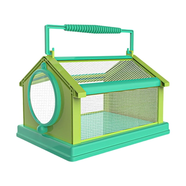 Cage en Filet pour Papillon avec Poignée de Transport, Cage d'Extérieur pour Créature