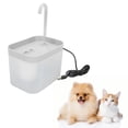 thumbnail image 4 of Cat Water Fountain, Easy To Disassemble Pet Drinking Fountain Automatic Circulation   For Cats Transparent White, 4 of 8