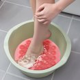 thumbnail image 4 of Foot Brush For Shower Shower Brush Back Bath Massage Pad With Suction Buttons Body Brush For Cleaning Back Elbow Towel Racks for Bathroom Farmhouse Bathroom Shelves Beach Towel Clips Bathroom Towel, 4 of 6