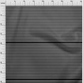thumbnail image 3 of oneOone Rayon Black Fabric Stripes Craft Projects Decor Fabric Printed By The Yard 56 Inch Wide, 3 of 4