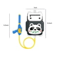 thumbnail image 3 of SIYTUAU Childrens Backpack Sprayer Toy 1300Ml Capacity Outdoor Water Play Accessory Black Design Plastic Material Perfect For Parks Beach Splash Fun Black, 3 of 8