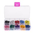 thumbnail image 2 of 500 Pcs Épingles à Dessin à Tête Ronde en Perles Épingles à Pousser Papeterie Autocollant pour Pouce, 2 of 8