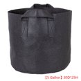 thumbnail image 3 of Maytalsory Round Fabric Reusable Plant Pouch Container Breathable Grow Pot Planter Bag 30*25cm 1Set, 3 of 6