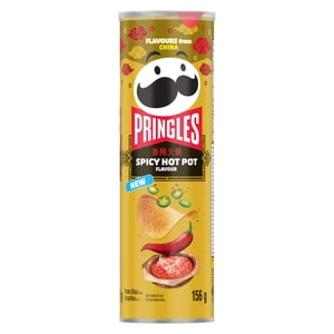 Pringles® Spicy Hot Arômes de pommes de terre en pot 156g