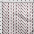 thumbnail image 3 of oneOone Viscose Jersey Fabric Leaves & Flower Floral Print Fabric BTY 60 Inch Wide, 3 of 5