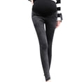 thumbnail image 2 of Tidyack,Extra Savings,Pregnancy Elastic Trousers, Stretchy Over Pants Design, Comfortable Maternity Wear, For Daily Wear, Soft Fabric, High-Waisted Style, Versatile Fashion, Office Travel Use, 2 of 9