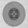 thumbnail image 1 of Ahgly Company Machine Washable Indoor Square Transitional Platinum Gray Area Rugs, 7' Square, 1 of 7
