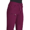 thumbnail image 3 of KOI lite 721 Pantalon d'Uniforme Médical Peace pour Femme Vin P, 3 of 7