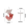 thumbnail image 3 of Yhmxh Bougies d'Anniversaire Papillon Rouges 0-9, Bougie Chiffre Pailletée Papillon Décorations de Gâteau pour Enfants Adultes Anniversaire Mariage Anniversaire Fournitures de Fête Décorations de Noël en Liquidation - Numéro 3, 3 of 6