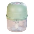 thumbnail image 1 of Rbaofujie Mini Electric Garlic Crusher Meat Mincer Type C Rechargeable Complementary Food Processor Wireless Garlic Crusher, 1 of 6