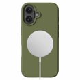 thumbnail image 2 of Blu Element Silicone w/MagSafe Case Olive for iPhone 16, 2 of 7
