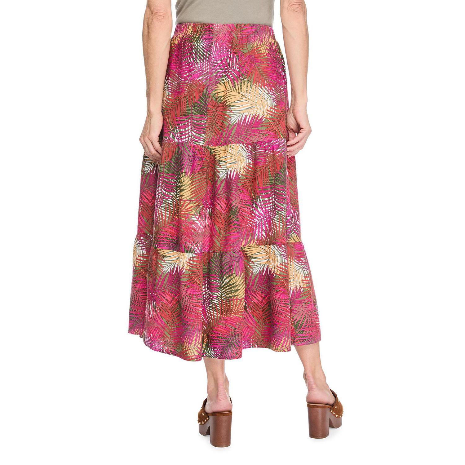 Iyla Women's Printed Linen Skirt