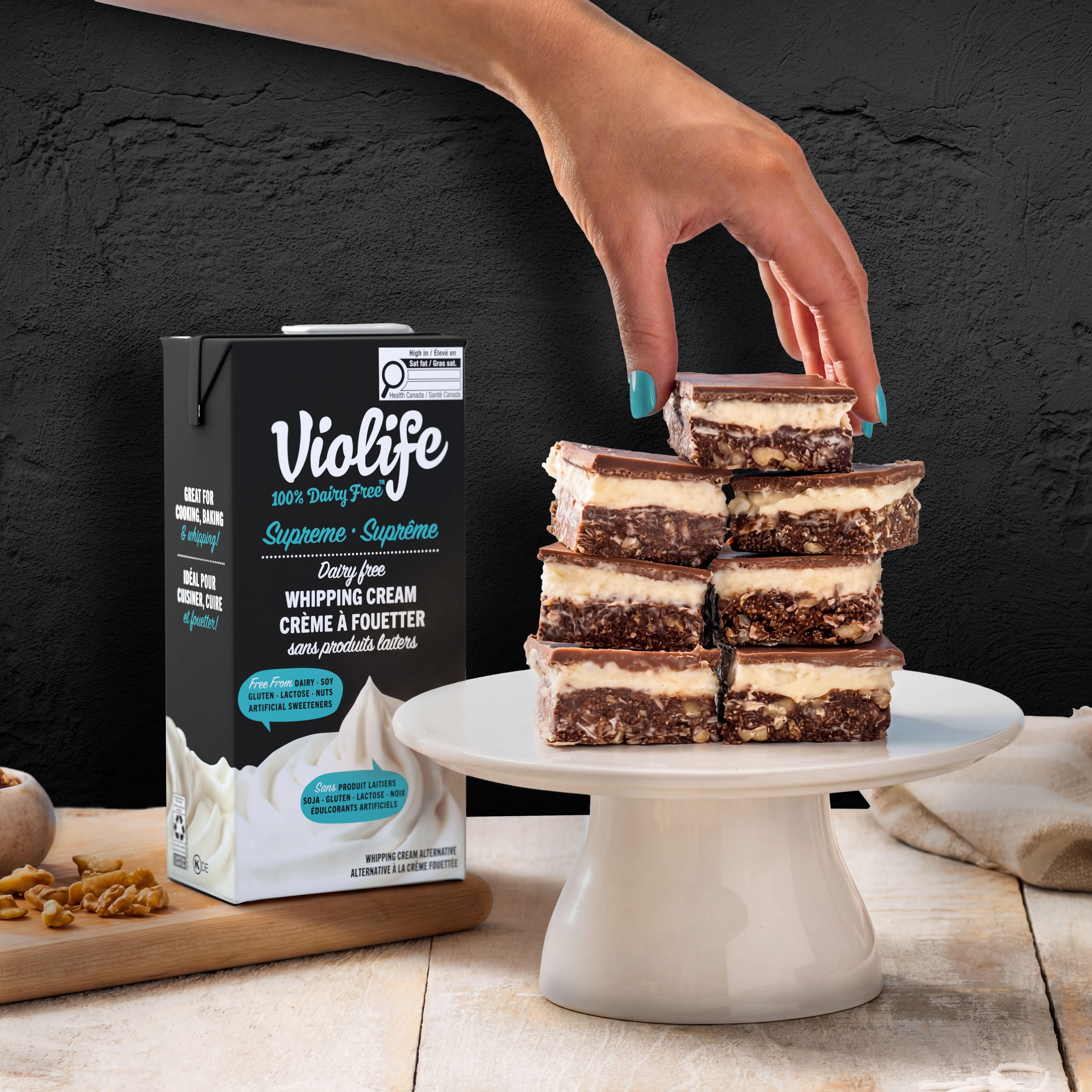 Violife Crème à Fouetter Sans Produits Laitiers