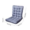 thumbnail image 3 of HLONK Clearance Rocking Chair Cushion  Rocker Chairs Replacement Cushions Set for Indoor  Water Resistant Extra Cozy Tufted Seat Pads and Non Slip High Back Pad with Ties for Outdoor, 3 of 6