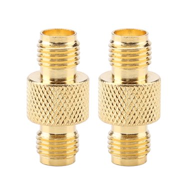 RF Adapter, Coaxial Adapter, Coaxial Coax Adapter, 2 Pcs/Set Practical Durable Electronics Parts For Coaxial Cable RF Applications Electronics Accessories