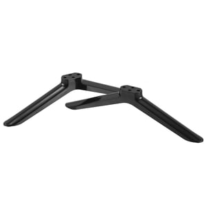 HAOAN2pcs TV Pieds universels noir TV Base pour 40 Télévisions LED de pouce pour salon ou chambre en plastique TV Remplacement du stand