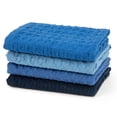 thumbnail image 1 of Mainstays 4 Pieces, Waffle Dishcloths, Navy Blue, 1 of 7