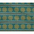 thumbnail image 4 of oneOone Cotton Flex Fabric Floral & Chevron Block Print Fabric BTY 40 Inch Wide, 4 of 4