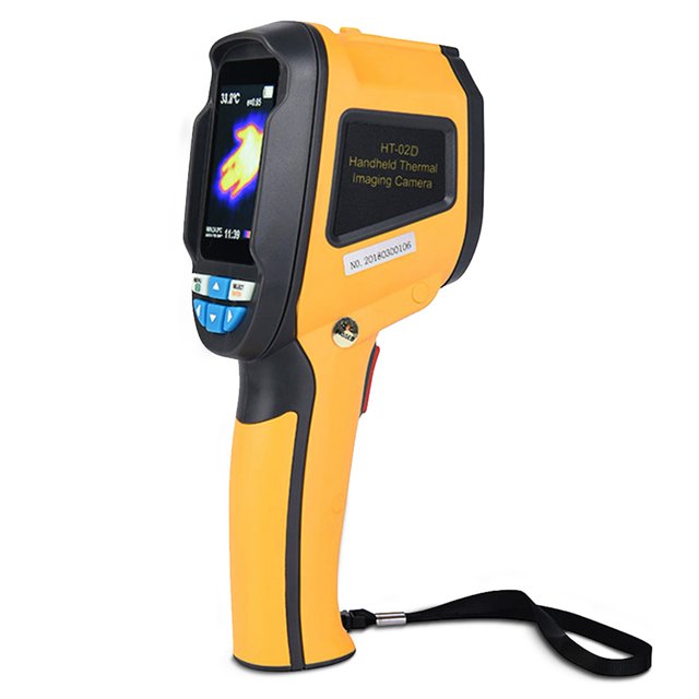 IR Imaging Camera,HT‑02D Handheld IR Thermal IR Imager Thermographic Camera Ultimate Reliability