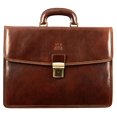 thumbnail image 1 of Mallette en Cuir Pleine Fleur Fait Main Sac pour Ordinateur Portable Style Classique - Time Resistance, 1 of 5