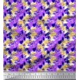 thumbnail image 1 of Soimoi Rayon Fabric circle & brush stroke Abstract Print Fabric by the Yard 56 Inch Wide, 1 of 1