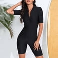 thumbnail image 4 of LSLJS Women's Rétro Nœud Swimsuit Combinaison Conservatrice Swimsuit, Women's One-Piece Swimsuits, 4 of 7