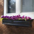 thumbnail image 3 of Pemberley Row Plastic Black Window Box Rectangular Weatherproof 60" Assembled, 3 of 6