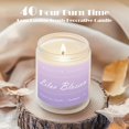thumbnail image 4 of MOASITN Lilac Blossom Spring Soy Candle| Lavender,Lilac,Lemon Scented Candle for Home| Long Burning Aromatherapy Candle| Jar Candel Gift for Women,Men as Birthday,Relaxing,Housewarming Gifts| 7oz, 4 of 8