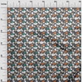 thumbnail image 2 of oneOone Cotton Flex Gray Fabric Cloud & Bird Cartoon Sewing Craft Projects Fabric Prints By Yard 40 Inch Wide, 2 of 4