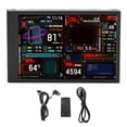 thumbnail image 2 of PC Sensor Panel Display, IPS Mini Display Eye Protection Dual USB Port Computer Temp Monitor 360 Degrees Rotation  For Gaming, 2 of 8